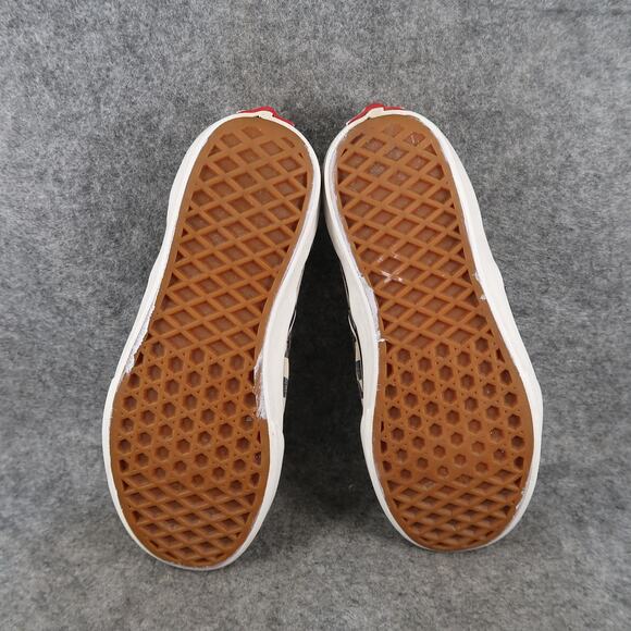 Vans Shoes Kids 3 Sneakers Classic Slip On Skate Casual Canvas Checkered Active - Picture 9 of 11
